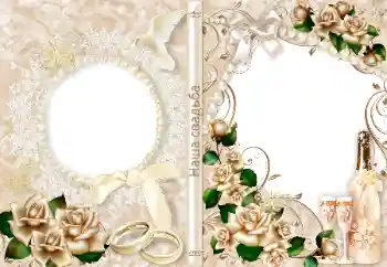 Fotóeffektus a kategóriából DVD borítók № 65703. Felirat a kereten: Esküvőnk Fotóeffektus a kategóriából DVD borítók № 65703. Felirat a kereten: Esküvőnk