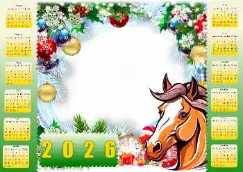 Fotóeffektus a kategóriából Naptárak № 206213. Felirat a kereten: 2026 Fotóeffektus a kategóriából Naptárak № 206213. Felirat a kereten: 2026