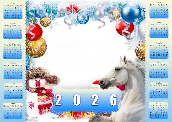Fotóeffektus a kategóriából Naptárak № 206214. Felirat a kereten: 2026 Fotóeffektus a kategóriából Naptárak № 206214. Felirat a kereten: 2026