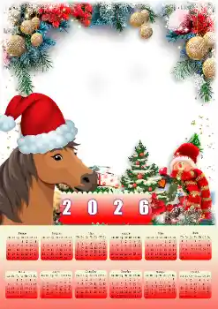 Fotóeffektus a kategóriából Naptárak № 206218. Felirat a kereten: 2026 Fotóeffektus a kategóriából Naptárak № 206218. Felirat a kereten: 2026